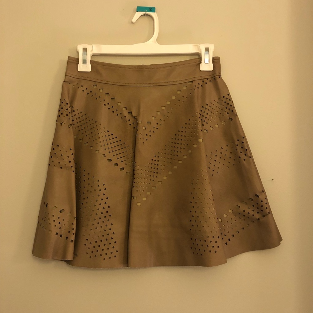 Blue Pepper (boutique brand) Leather Skirt